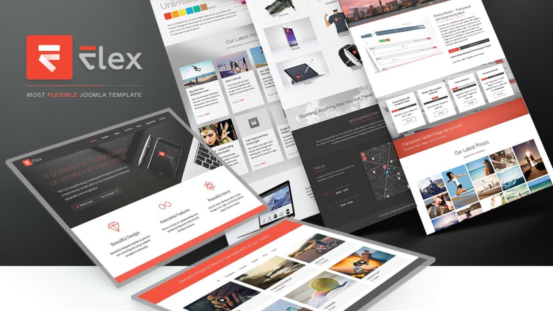 FLEX - Multi-Purpose Joomla Template 4.1