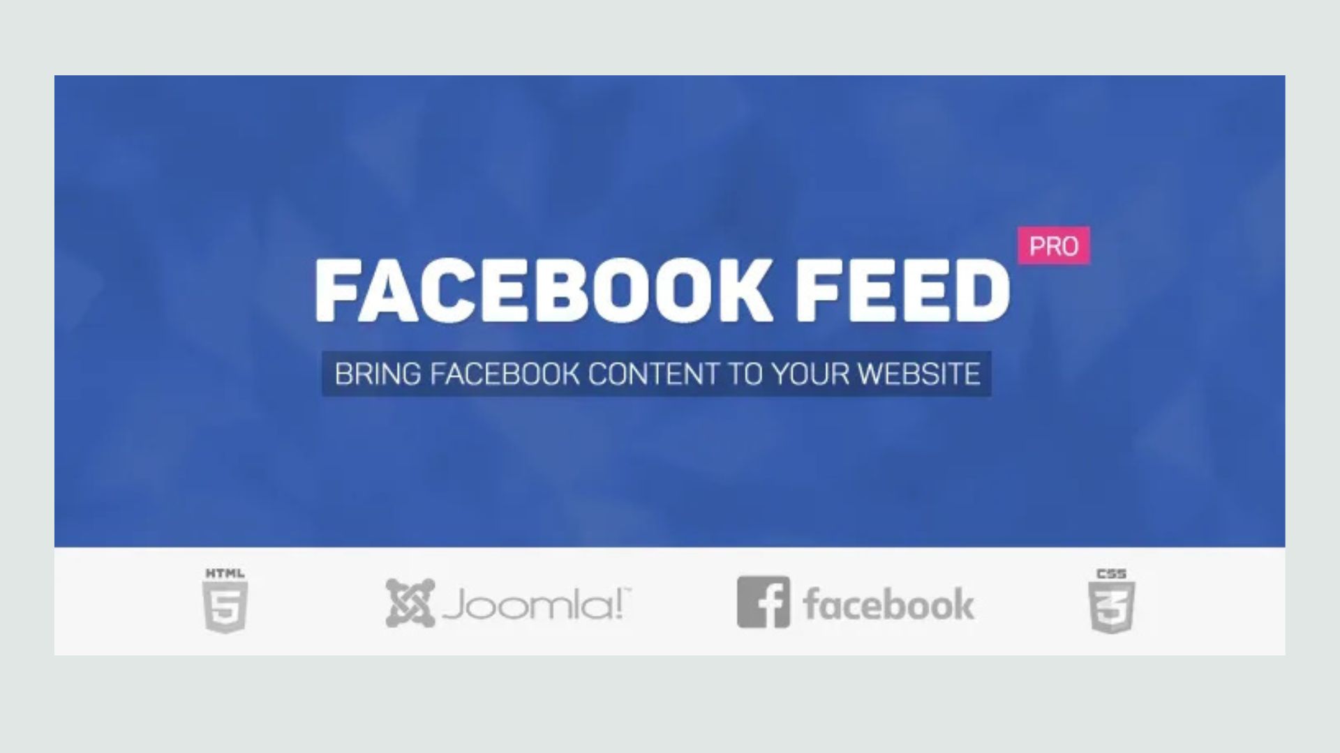 Facebook Feed Pro 3.14.0 - Joomla