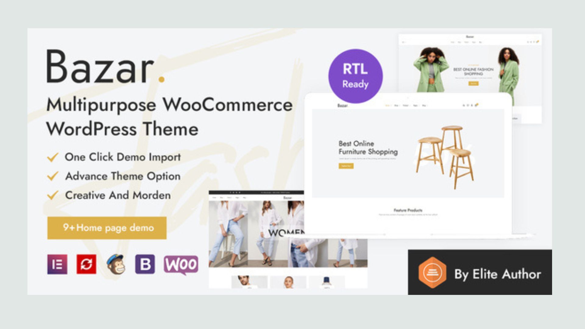 Bazar - Multipurpose WooCommerce WordPress Theme