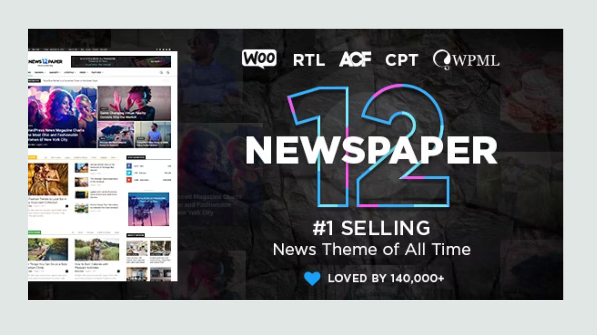 Newspaper - News & WooCommerce WordPress Theme