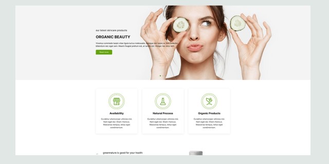 JL Green Nature - Health & Organic Joomla Template