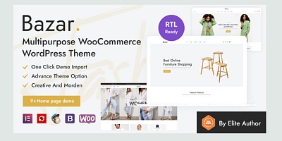 Bazar - Multipurpose WooCommerce WordPress Theme